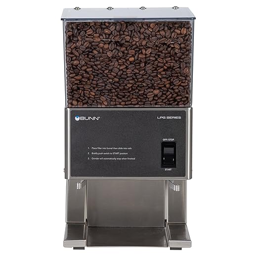 BUNN LPG Low Profile Portion Control Grinder with 1 Hopper