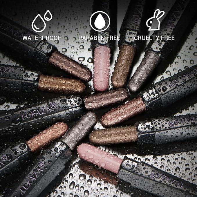 6PCS Cream Eyeshadow Stick Makeup Sets, Metallic And Matte Shimmer Eye Shadow Eye Brightener Stick Pencil Crayon, A01-Brown Neutral