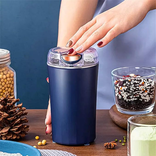 200W Coffee Grinder, Electric Coffee Grinder, Spice Grinder Electric, One-Touch Operation Coffee Bean Grinder for Herbs Spices and Nut