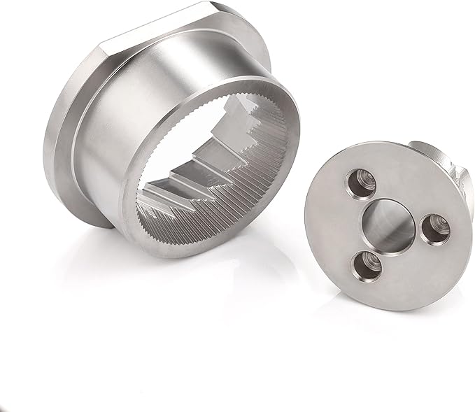 Conical Grinder Burr Compatible with Jura Aroma G2 G3 and HS-Plus grinder, stainless steel burr set for automatic espresso coffee machines A1 A4 A8 Z6 Z8 etc. (Stainless Steel)