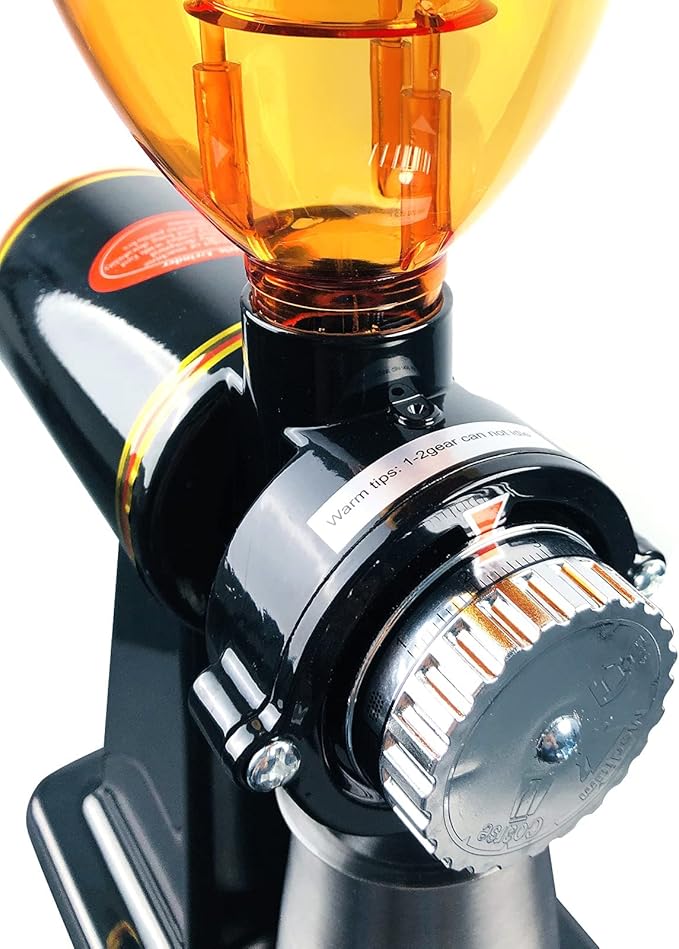 LOYALHEARTDY 180W Electric Coffee Bean, Commercial and Home Milling Machine, Grinding Machine for Beans Nuts Spice Automatic Burr Grinder Professional Miller (black)