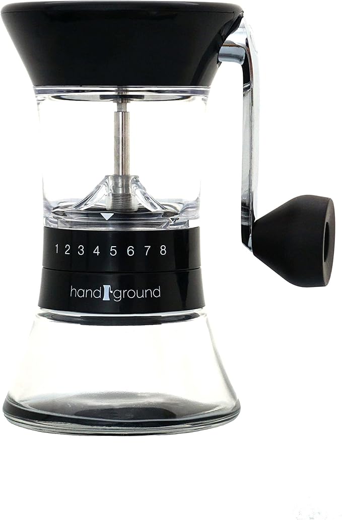 Handground Precision Manual Coffee Grinder: Conical Ceramic Burr Mill