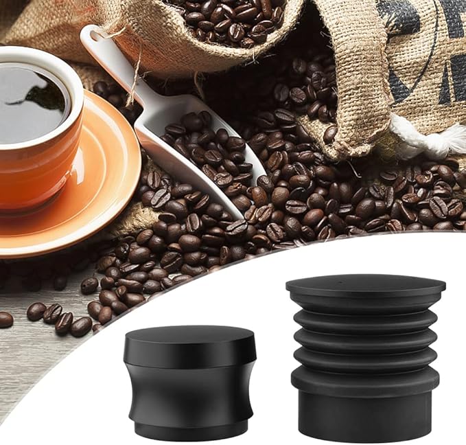 Aluminum Alloy Single Dose Hopper with Silicone Bellow Coffee Grinder Accessories Replacement for MAZZER mini Coffee Grinder