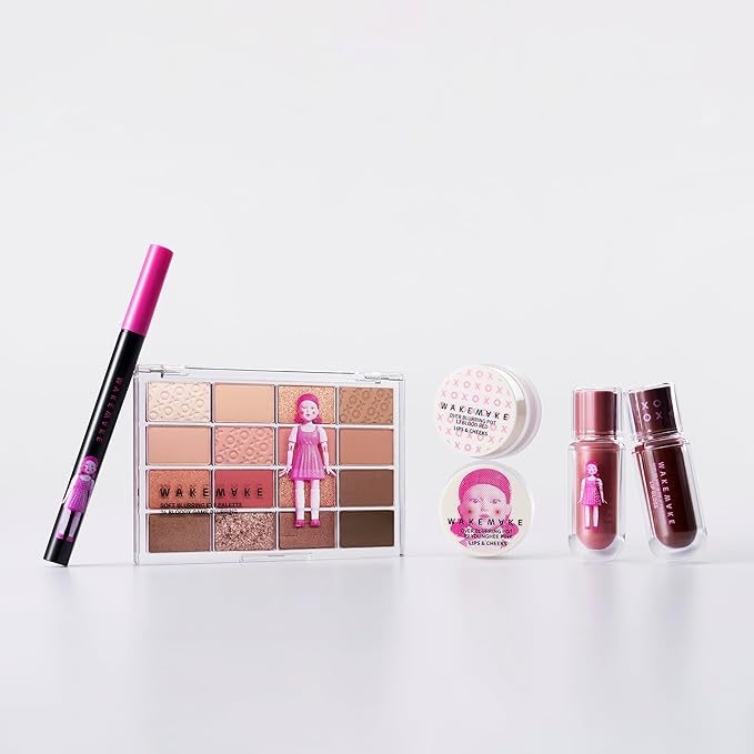 WM X NETFLIX SQUID GAME Soft Blurring Eye Palette 24 Bloody Game Blurring, eye palette