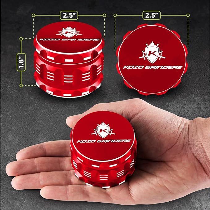 2.5 Inch Grinder Mills, Aluminum