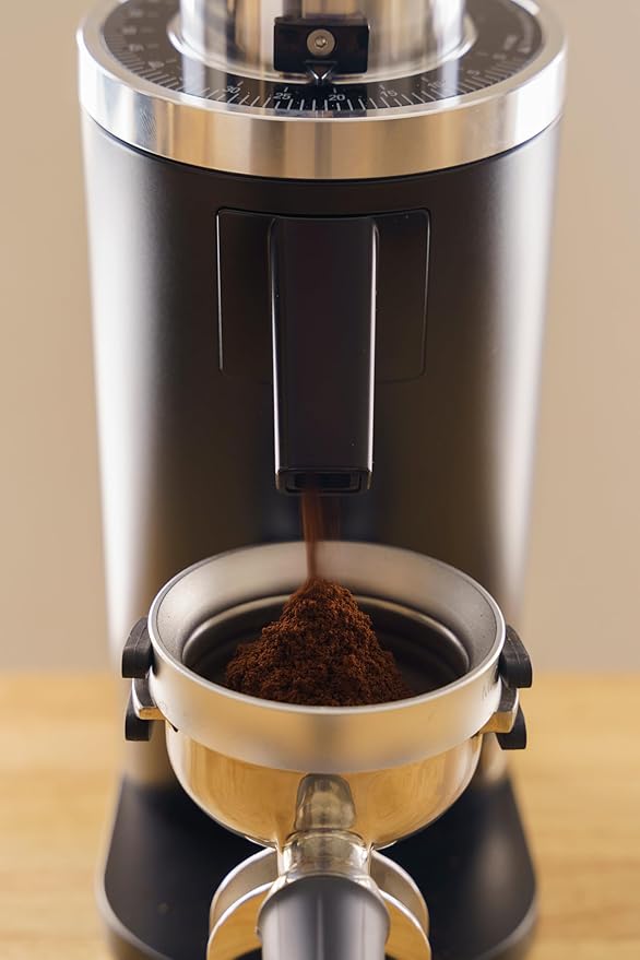 MiiCoffee DF54 Single Dose Coffee Grinder (Black)