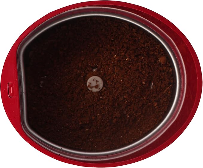 IMUSA USA 3oz Red Electric Coffee and Spice one Touch Push-Button Control Grinder