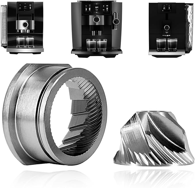 Conical Grinder Burr Set Replacement for JURA/E6/E8/E4/ENA4/ENA8 Coffee Machines-Aroma G2/G3 HS-Plus Grinders ME-043/ME-044/ME-068