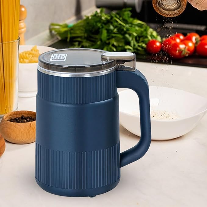 Compact Electric Spice Mill for Home Cooking, Blue
