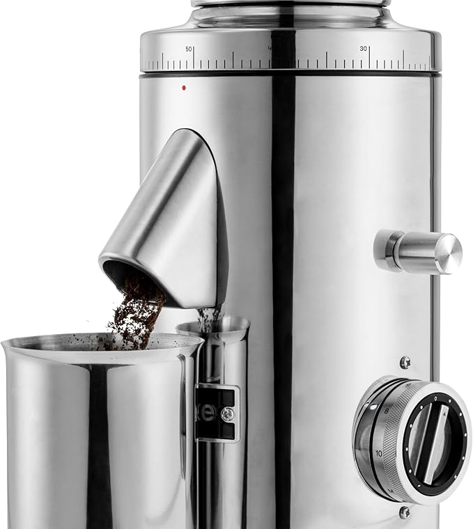 Aarke Coffee Grinder - Electric Coffee Bean Grinder, Stainless Steel, Adjustable Grind Size Dial, Large Capacity