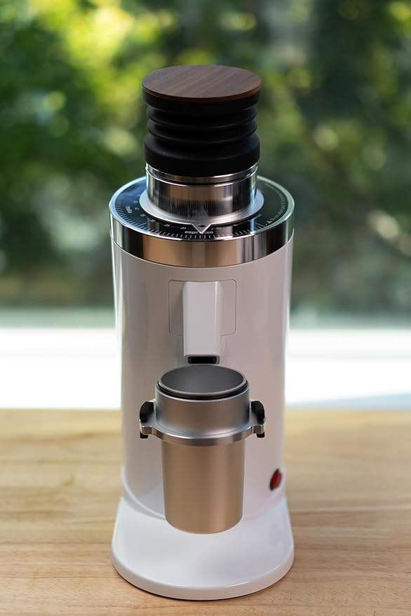 MiiCoffee DF64 II Single Dosing Coffee Grinder (White)