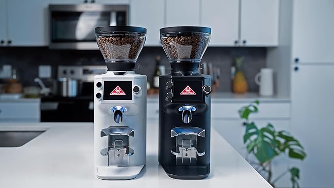 Mahlkönig E64 WS Grind-by-Weight & Sync Home Espresso Grinder | 64 mm Flat Burrs, Electric Grind Control, Wi-Fi, Precision Dosing & App Integration