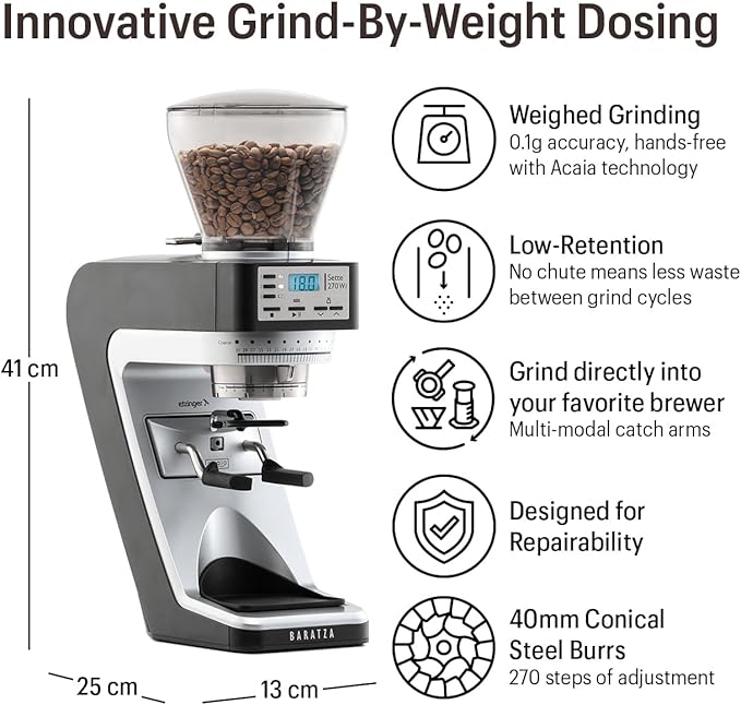 Baratza Sette 270Wi-Grind by Weight Conical Burr Grinder