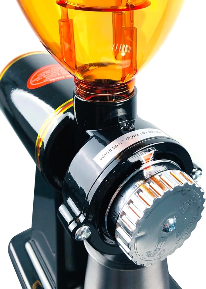 Burr Coffee Grinder, Coffee Grinder Electric Adjustable Burr Mill Coffee Bean Grinder (Black)