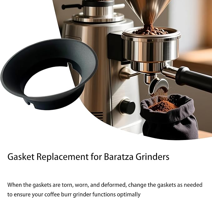 3PCS Gasket Replacement, Reliable Silicone Gasket Ring Electric Grinder, Compatible Coffee Grinder Parts