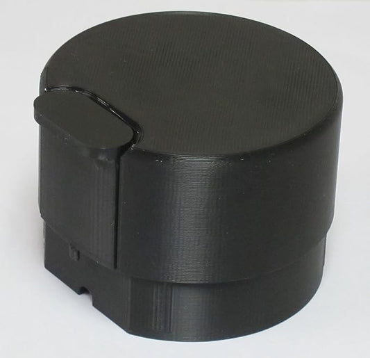 Lid for Braun Coffee Bean Mill and Spice Grinder models KSM2 and KSM4, Type 4041 (Black)