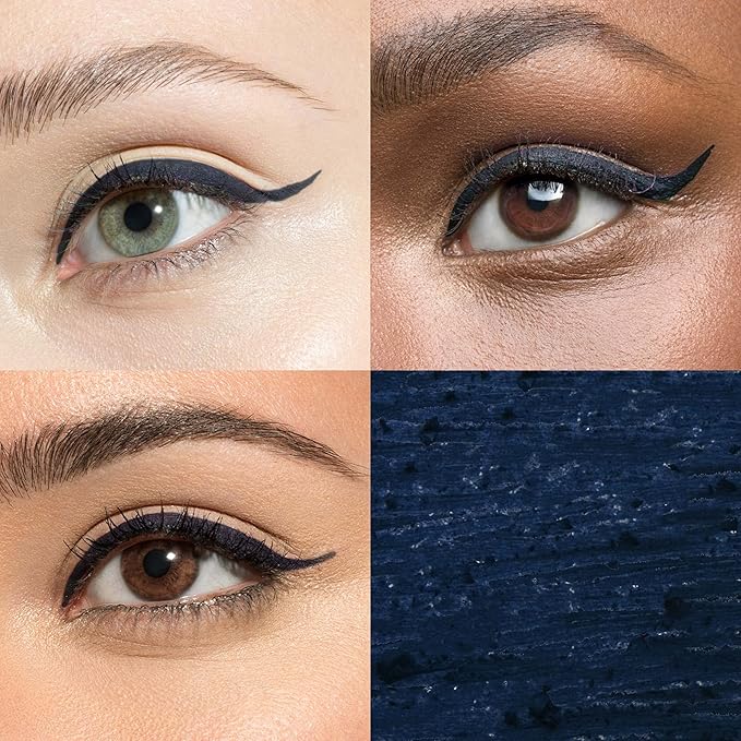 Julep When Pencil Met Gel Sharpenable Multi-Use Longwear Eyeliner Pencil - Navy Smoke - Transfer-Proof - High Performance Liner Duo