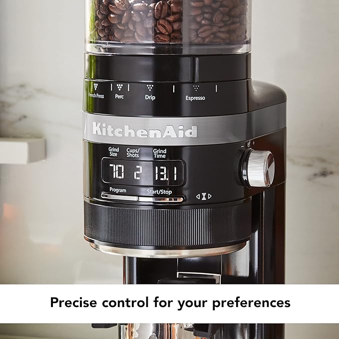 KitchenAid Burr Coffee Grinder - KCG8433 - Onyx Black