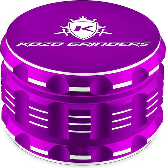 3 Inch Grinder Mills, Aluminum Purple