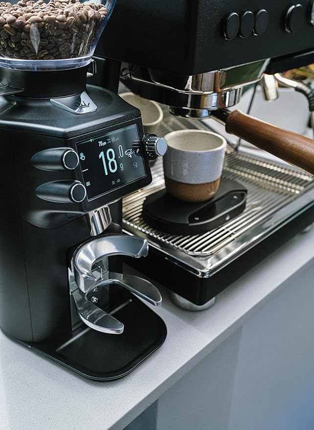 Mahlkönig E64 WS Grind-by-Weight & Sync Home Espresso Grinder | 64 mm Flat Burrs, Electric Grind Control, Wi-Fi, Precision Dosing & App Integration