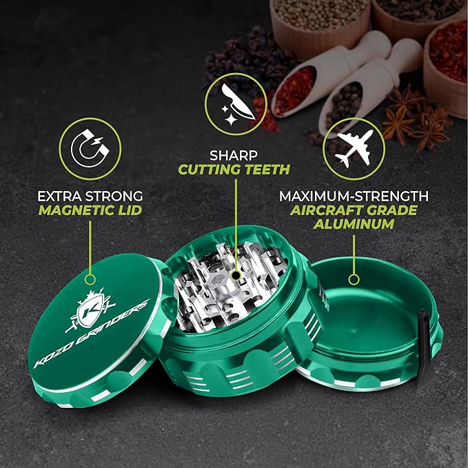 2.5 Inch Grinder Mills, Aluminum