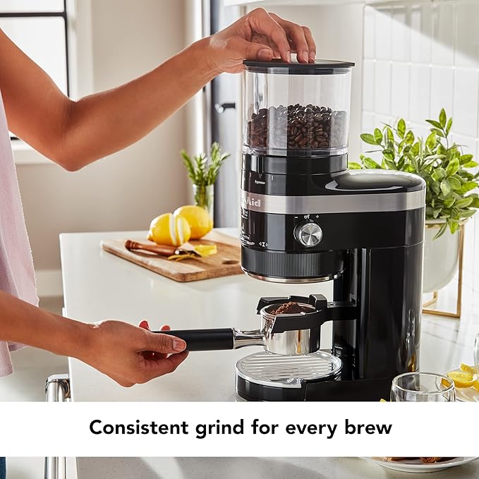 KitchenAid Burr Coffee Grinder - KCG8433 - Onyx Black