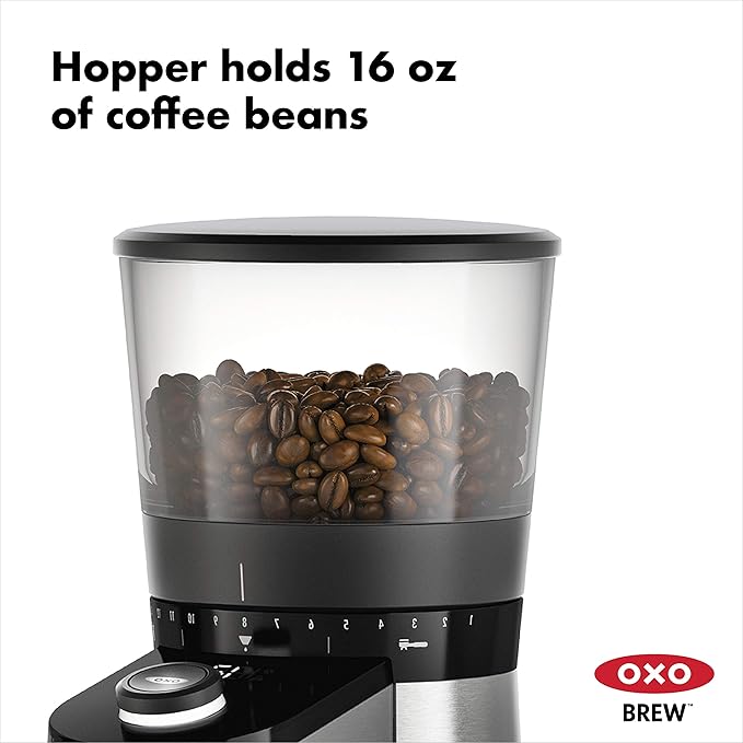 OXO Brew Conical Burr Coffee Grinder with Scale