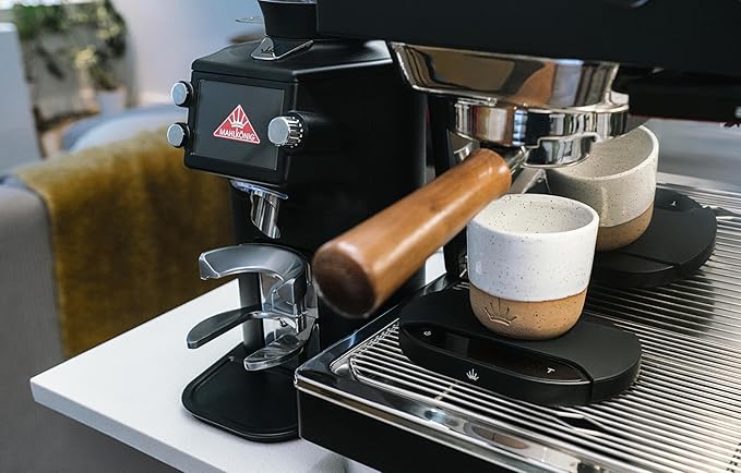 Mahlkönig E64 WS Grind-by-Weight & Sync Home Espresso Grinder | 64 mm Flat Burrs, Electric Grind Control, Wi-Fi, Precision Dosing & App Integration