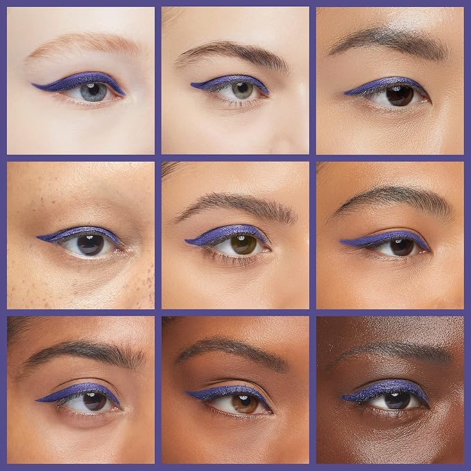 VASANTI Kajal Waterline Eyeliner Pencil (Violet Rays) - Long lasting, Blendable, Safe for Sensitive Eyes, Waterline Eye Liner - Water resisitant & Smudge proof - Opthalmologist Approved and Tested